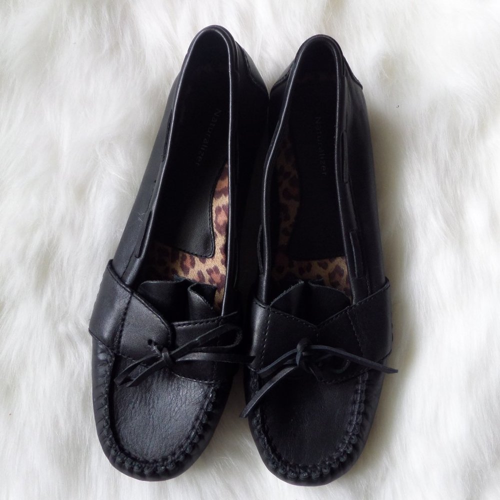 Naturalizer Black Loafers